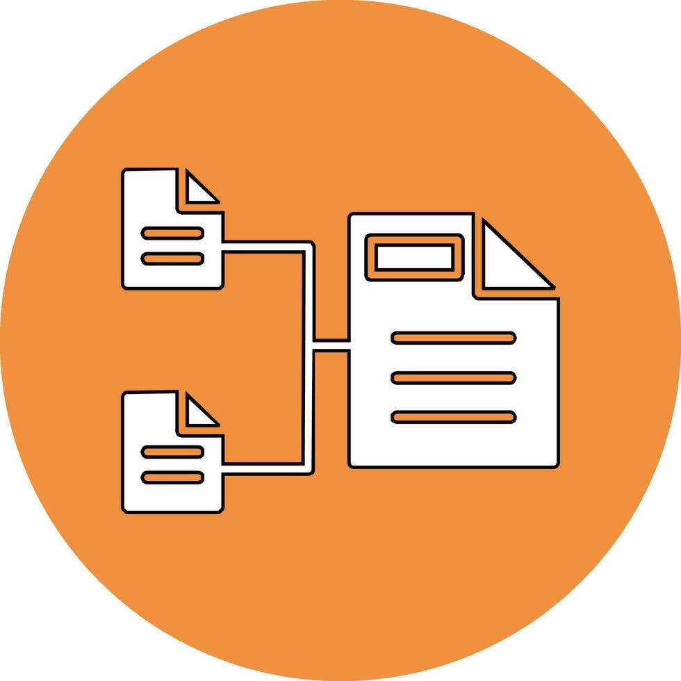 Data Model Vector Icon