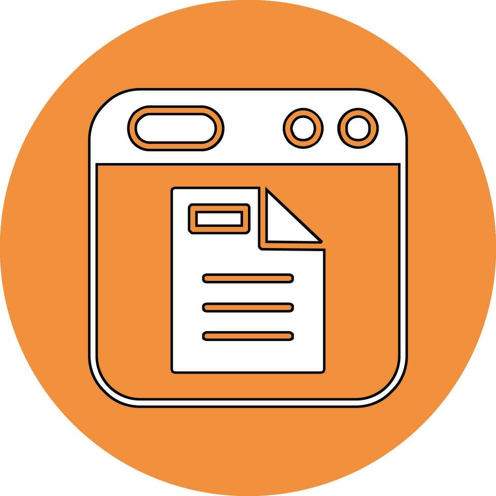 Metadata Vector Icon