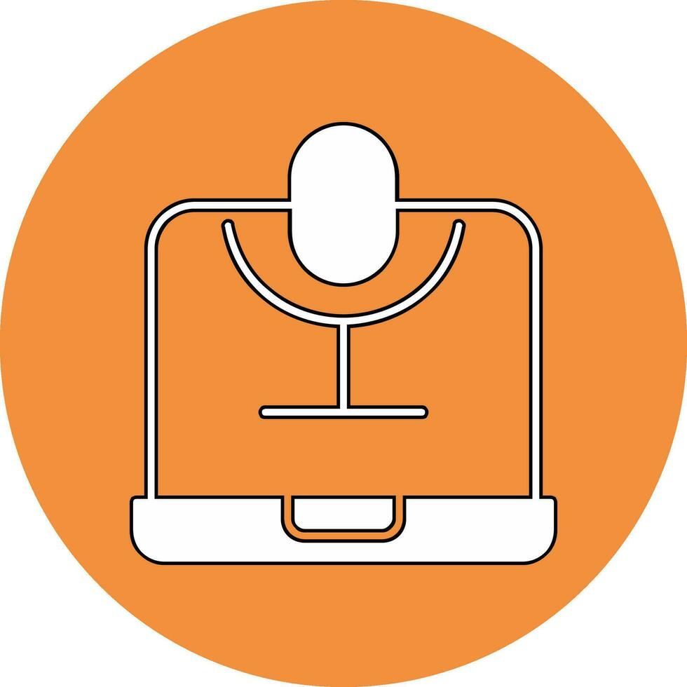 Podcast Vector Icon