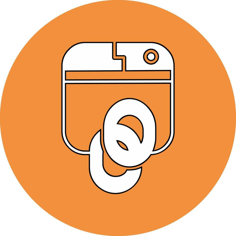 Backlink Vector Icon