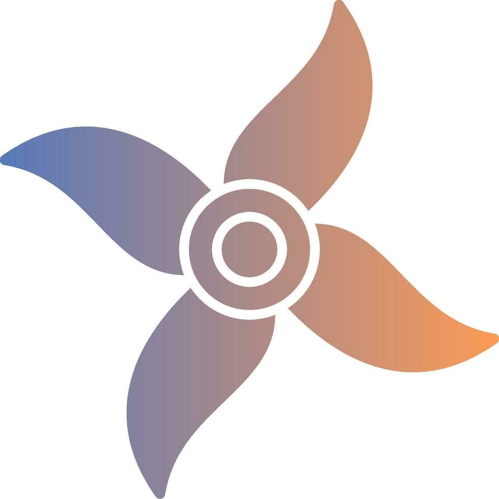 Ixora Gradient Icon vector