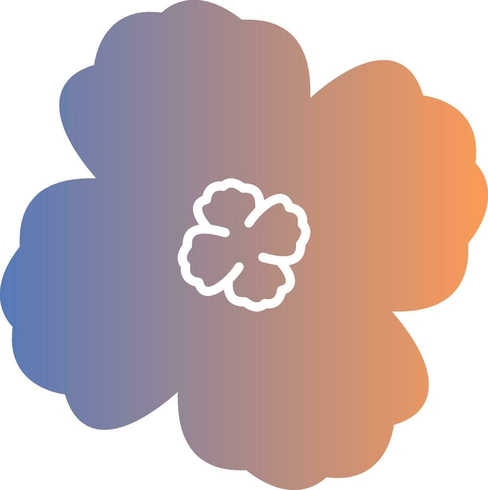 Violet Gradient Icon vector
