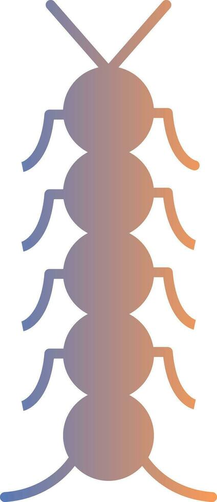 Insect Gradient Icon vector