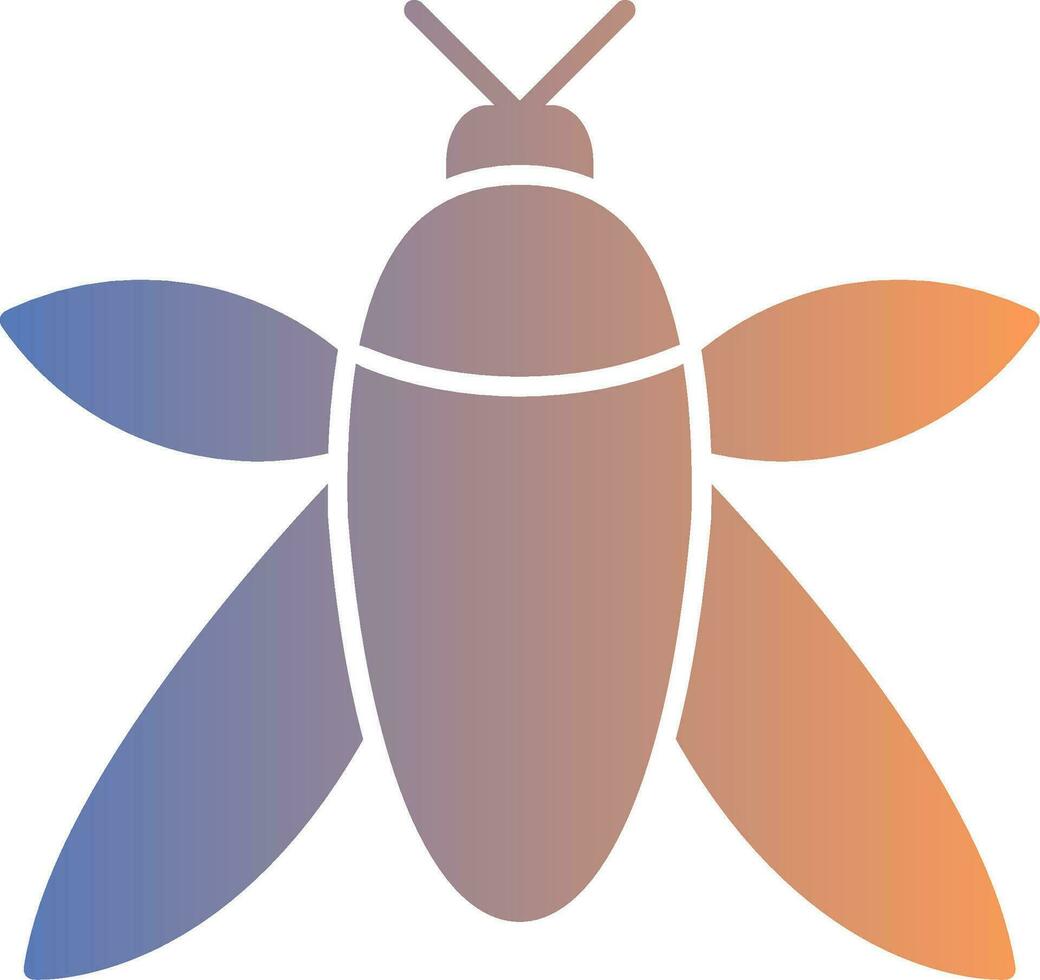 Insect Gradient Icon vector