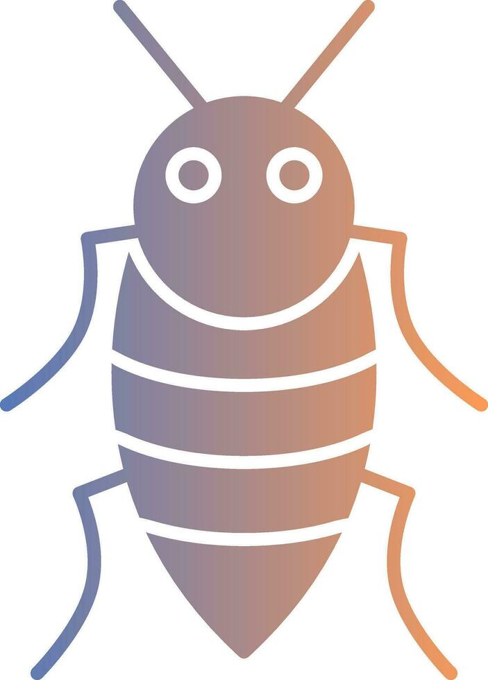 Insect Gradient Icon vector