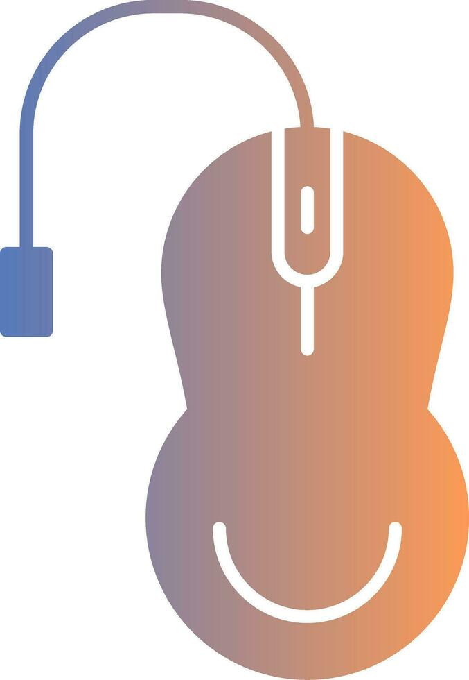 Mouse Gradient Icon vector