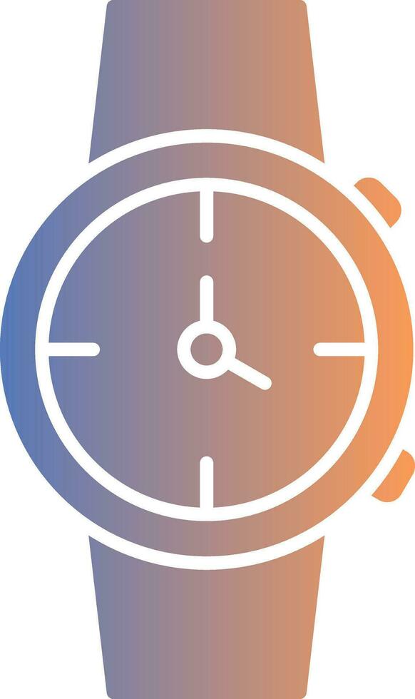 Watch Gradient Icon vector