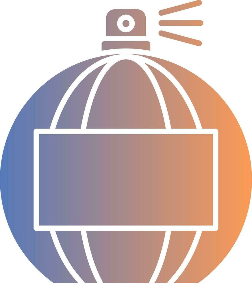 Perfume Gradient Icon vector