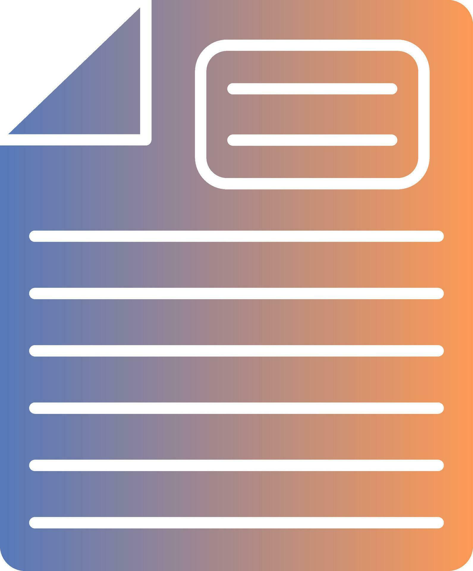 Note Gradient Icon 36964270 Vector Art at Vecteezy