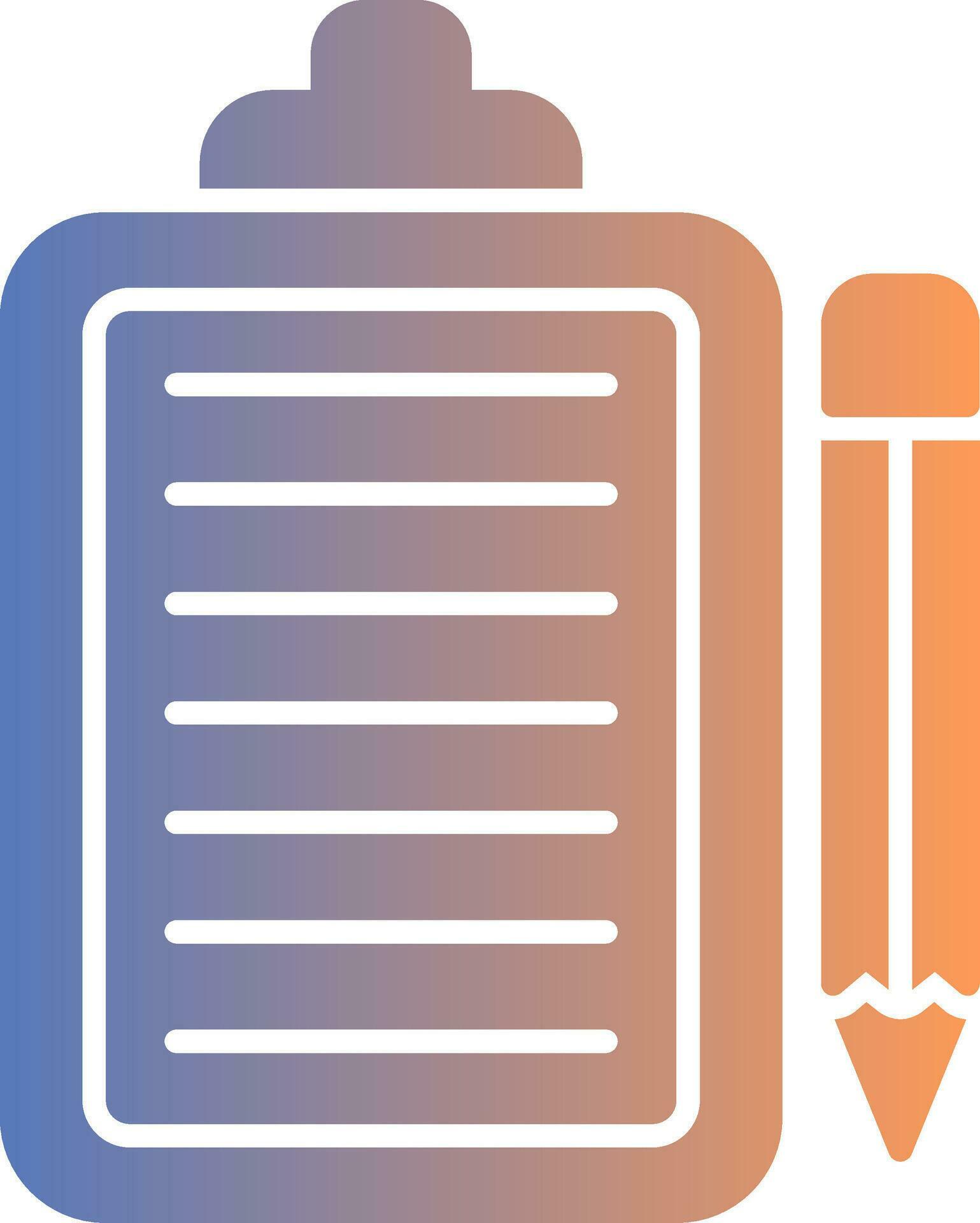 Note Gradient Icon 36964315 Vector Art at Vecteezy