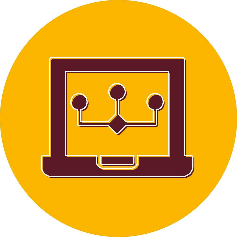 Data Modeling Vector Icon