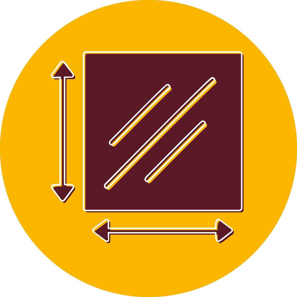 Dimension Vector Icon