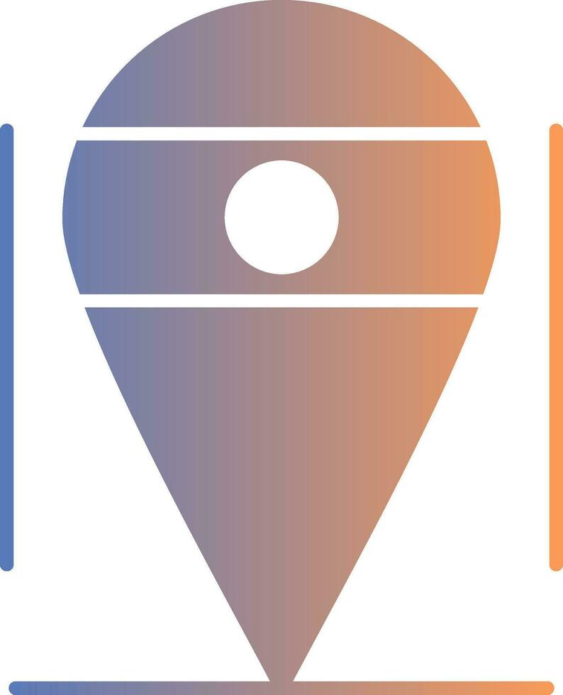 Location Gradient Icon vector