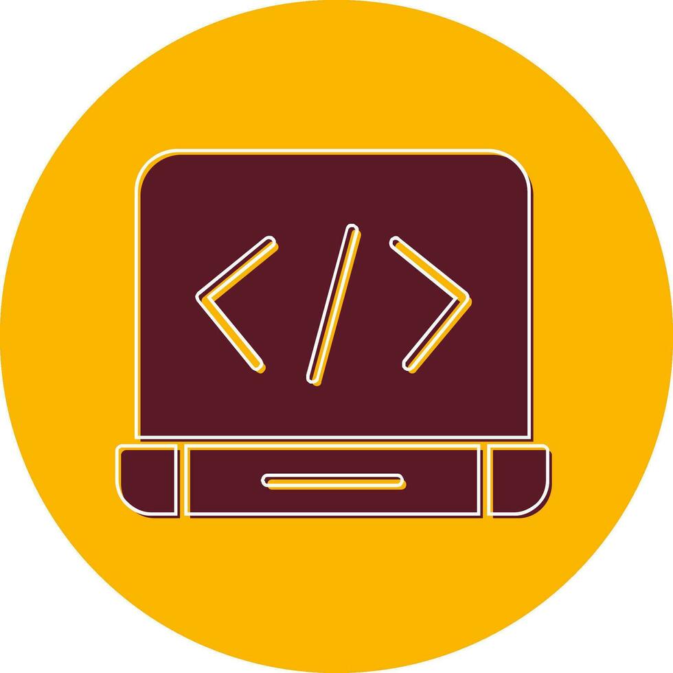 Web coding Vector Icon