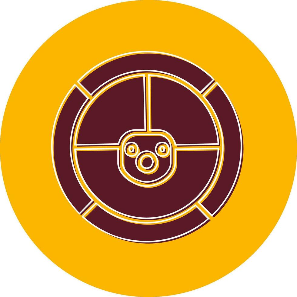 Steering Wheel Vector Icon