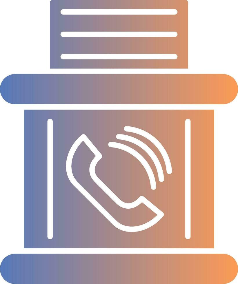 Location Gradient Icon vector