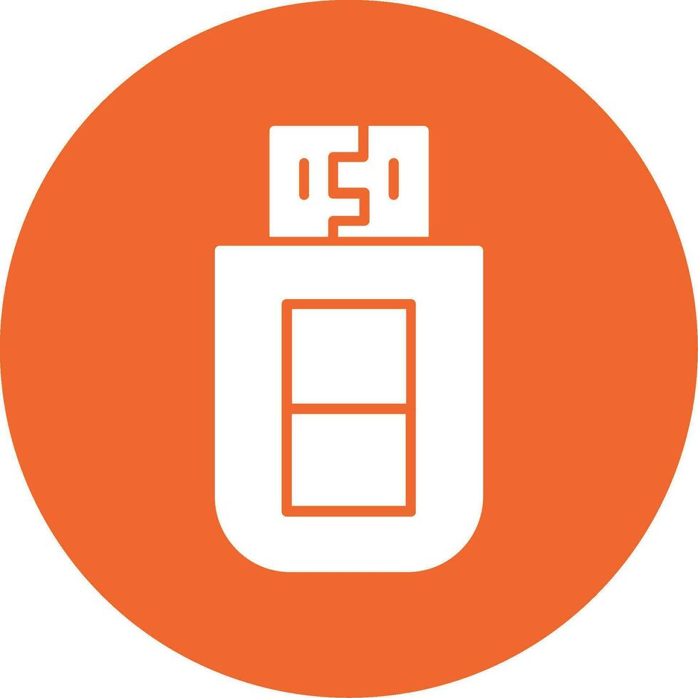 Usb Drive Vector Icon