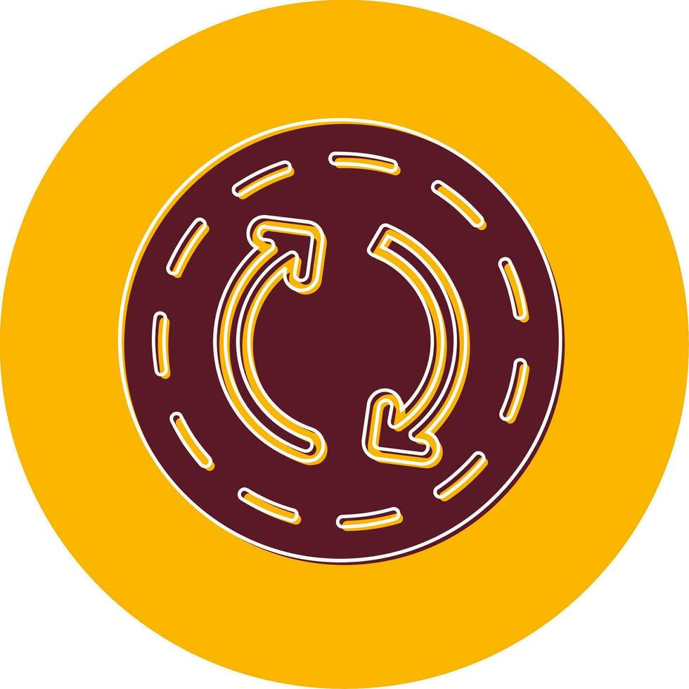 Roundabout Vector Icon