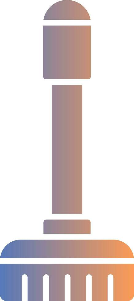 Floor Mop Gradient Icon vector