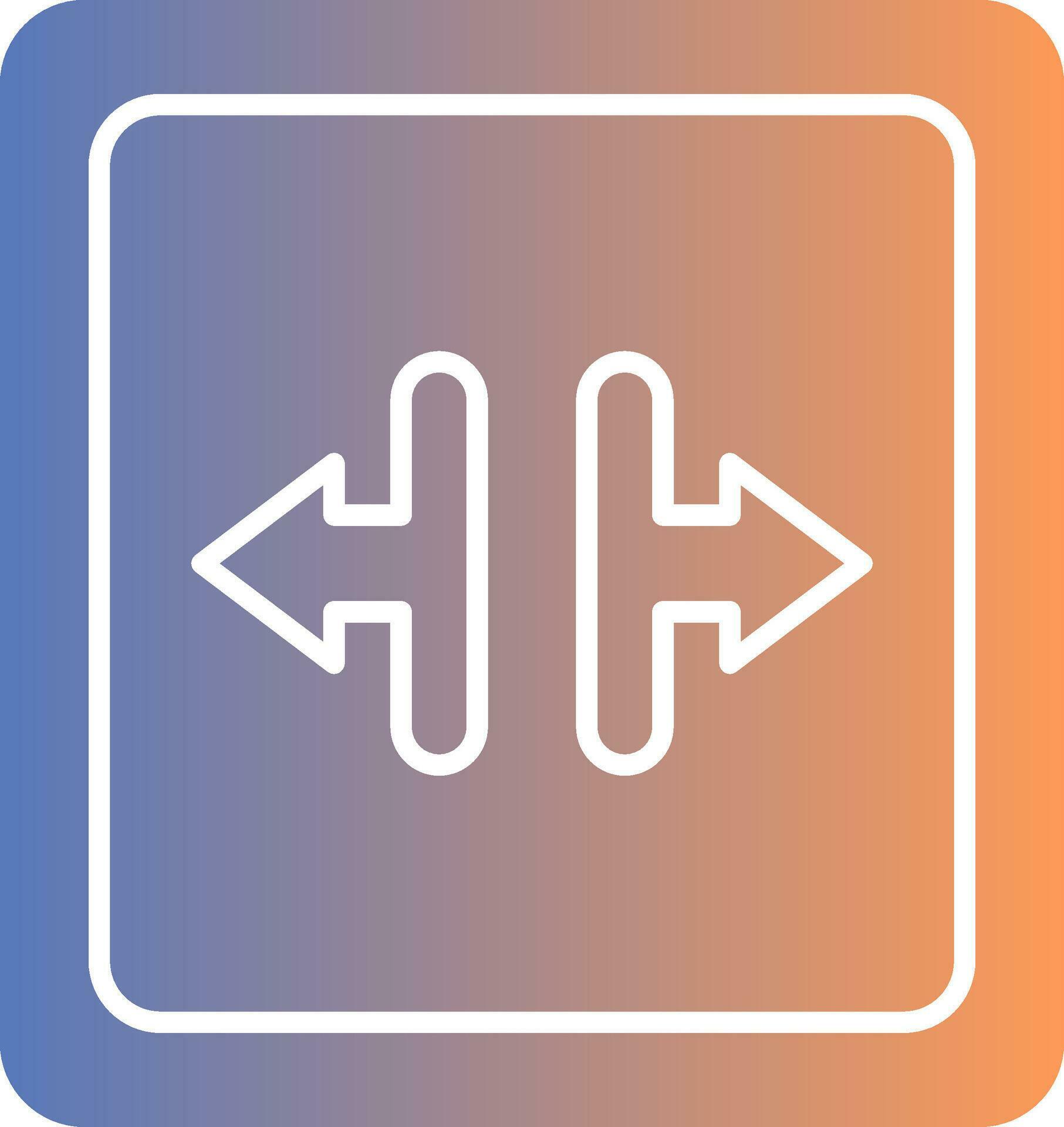 Width Gradient Icon 36965745 Vector Art at Vecteezy