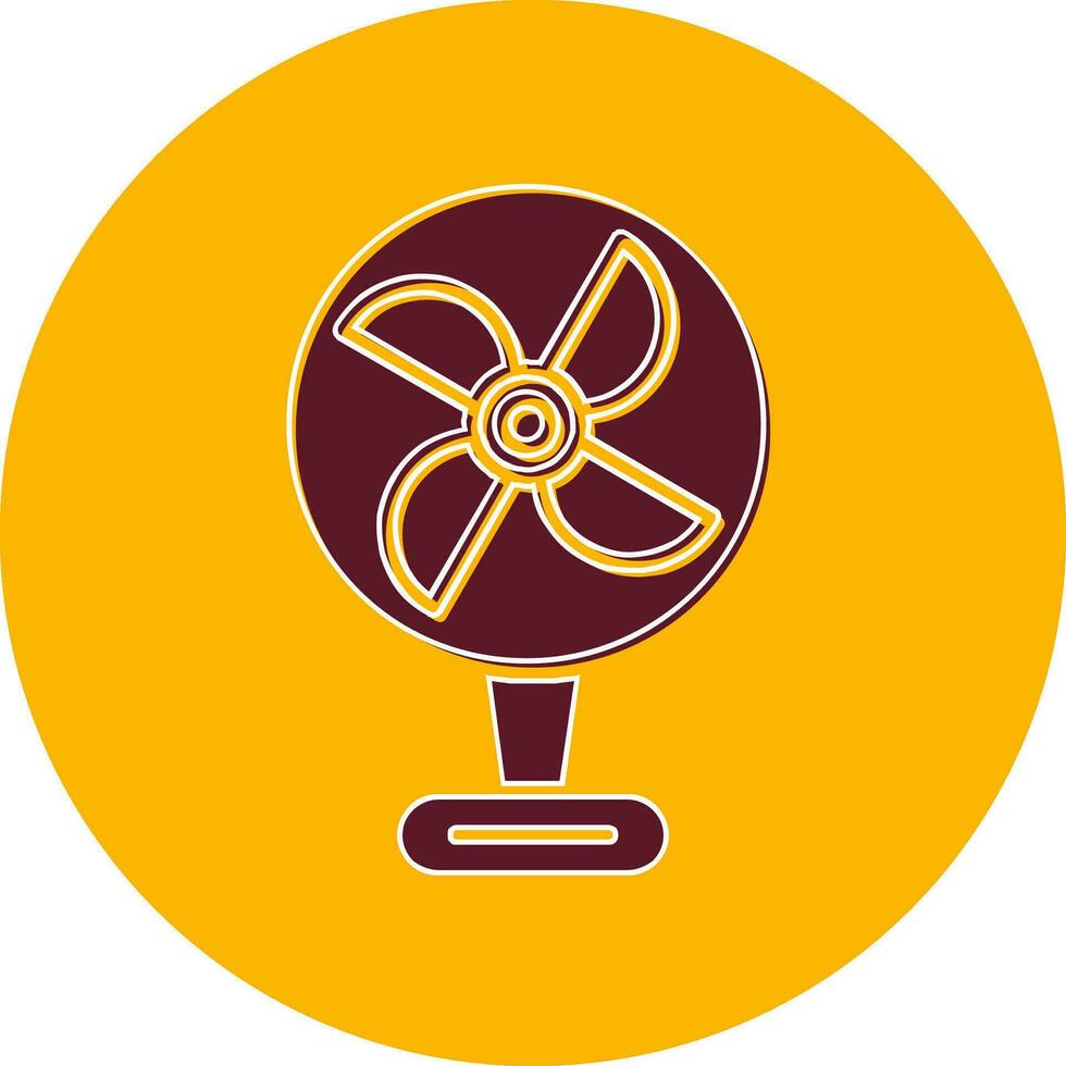 icono de vector de ventilador