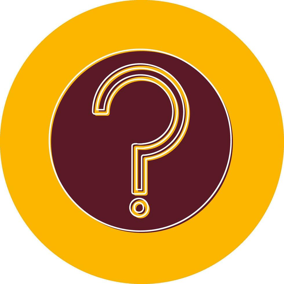 Question Mark Vector Icon