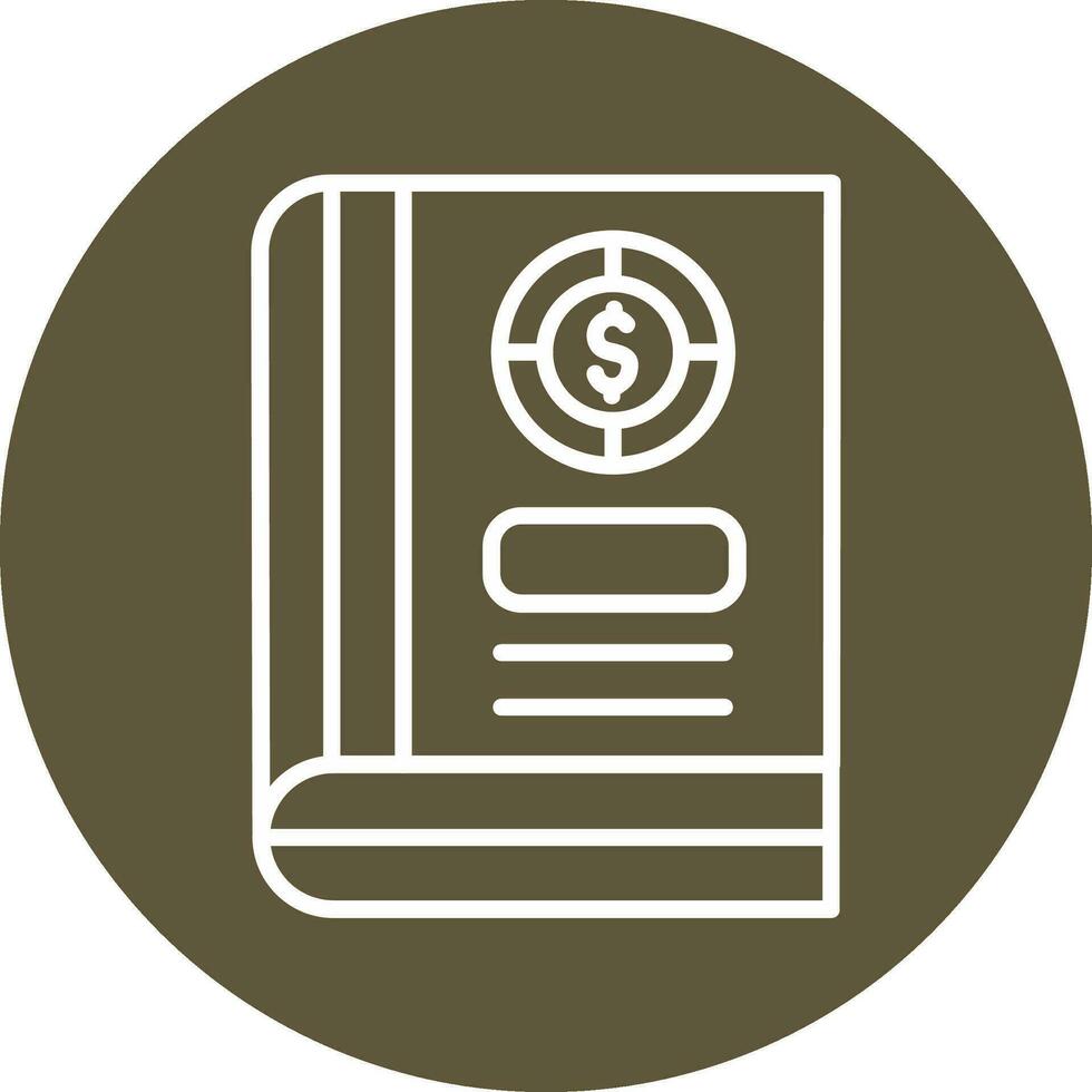 Accounting Book Vector Icon