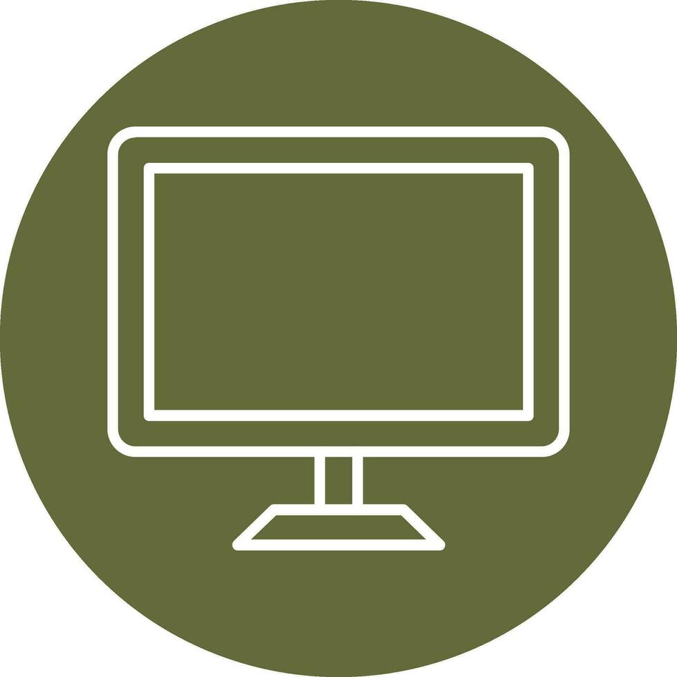 Lcd Vector Icon