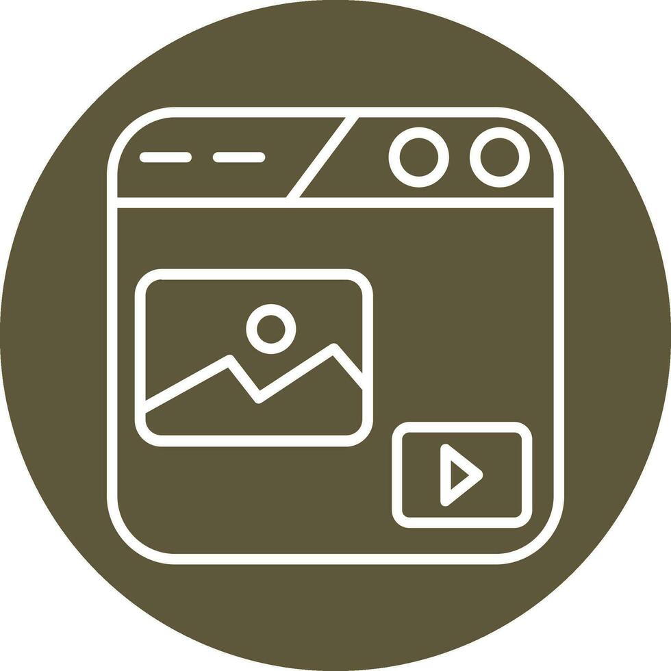 Content Vector Icon