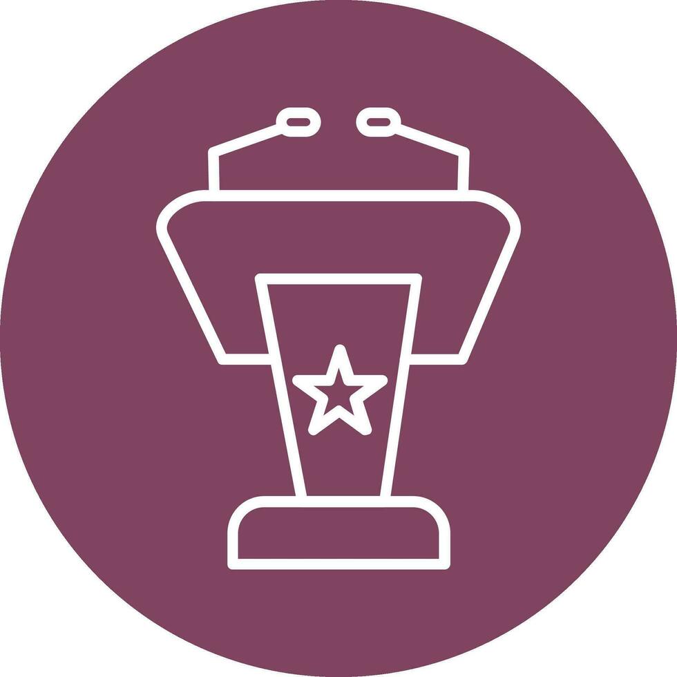 Lectern Vector Icon