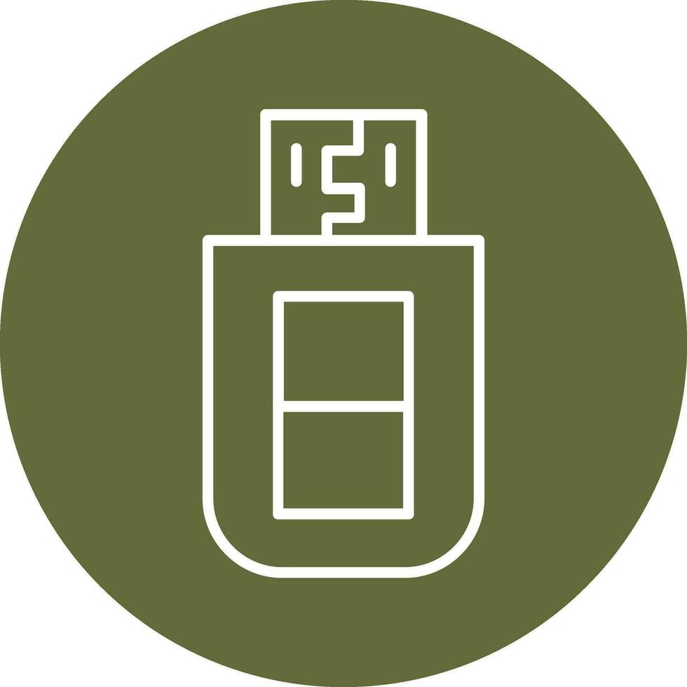 Usb Drive Vector Icon