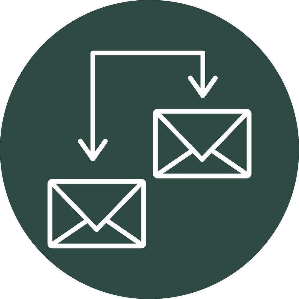 Exchange Mails Vector Icon