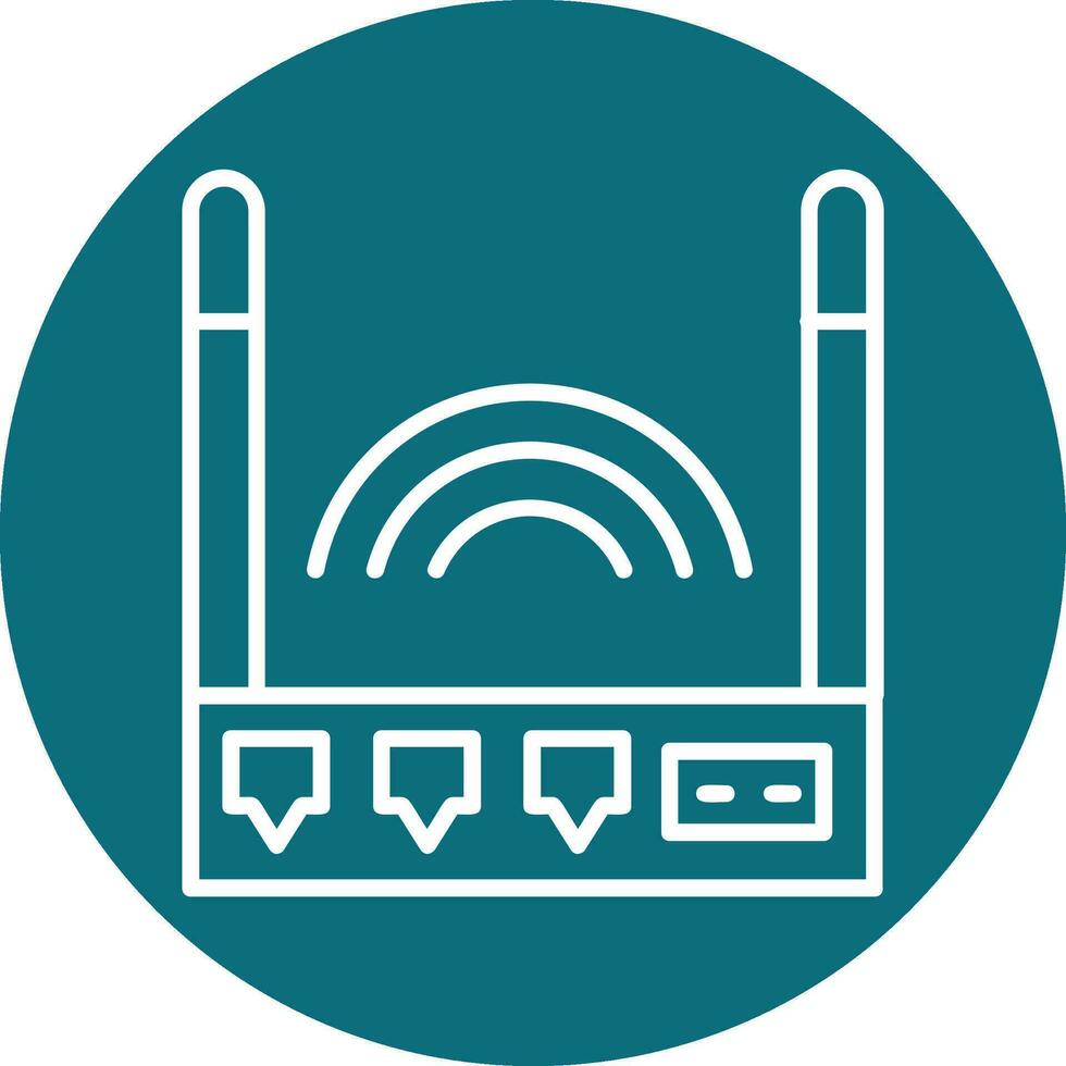 Router Vector Icon