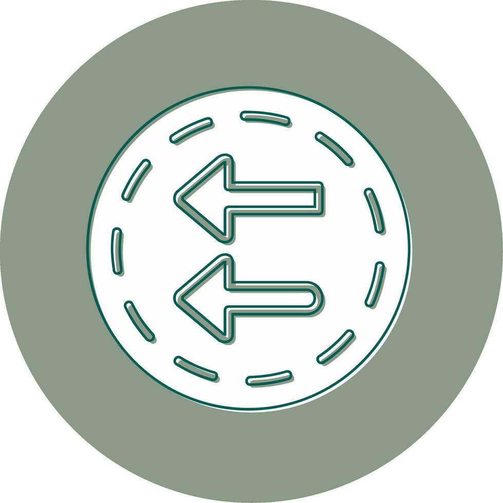Fast Backward Vector Icon