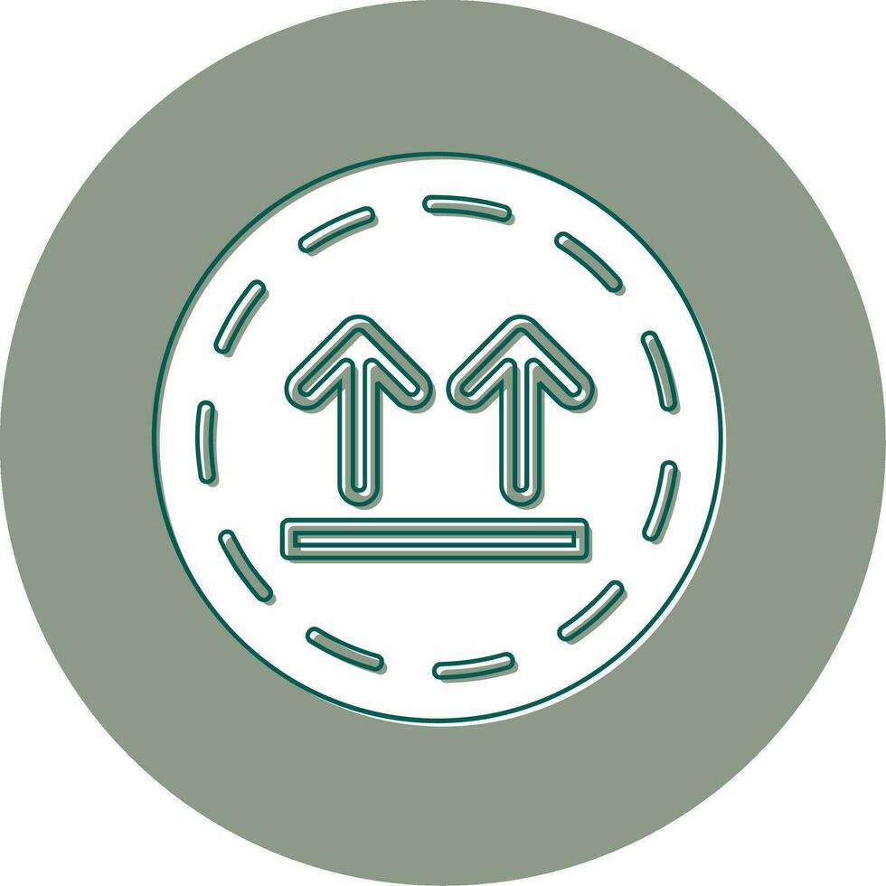This Side Up Vector Icon