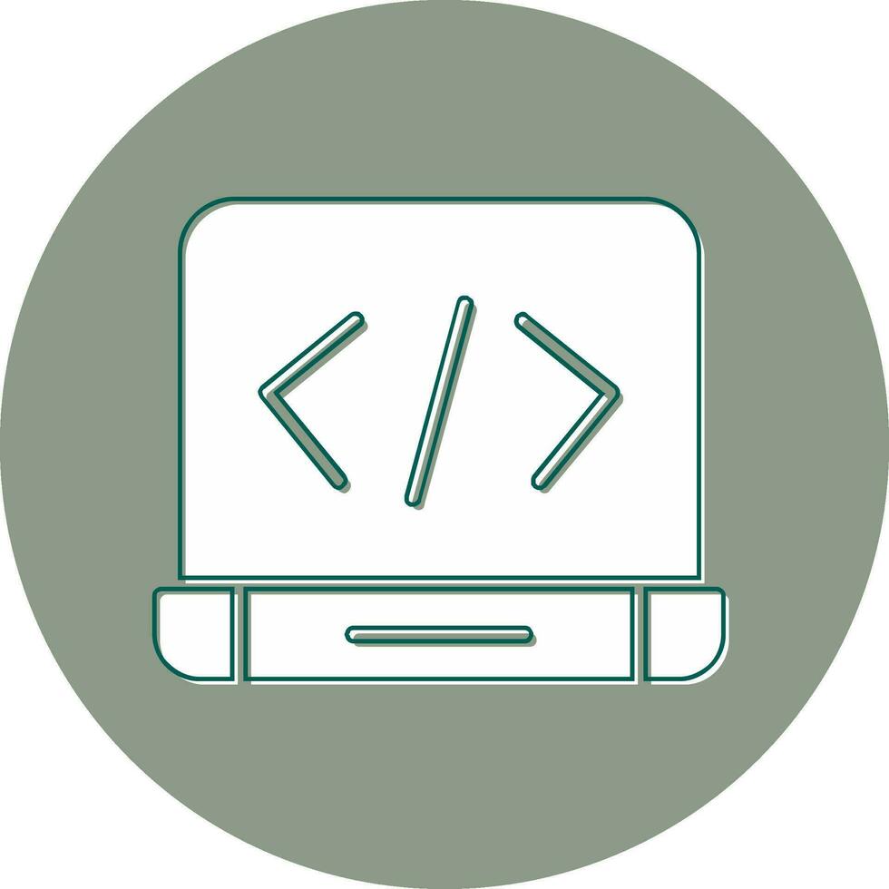 Web coding Vector Icon