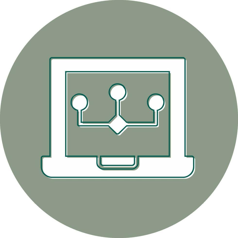 Data Modeling Vector Icon