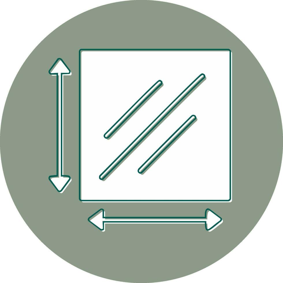 Dimension Vector Icon