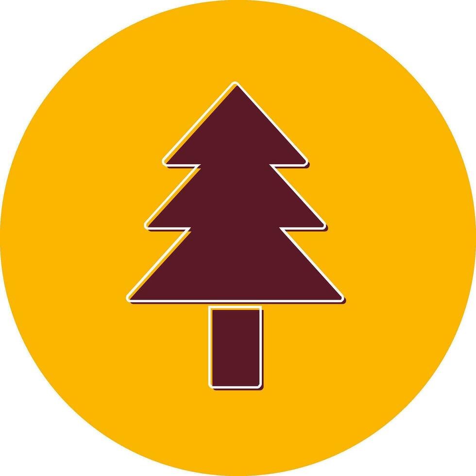 Pine tree Vector Icon