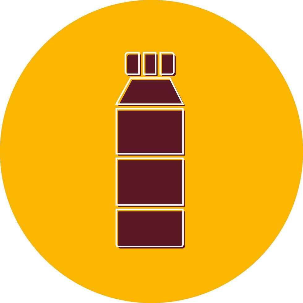 icono de vector de botella de agua