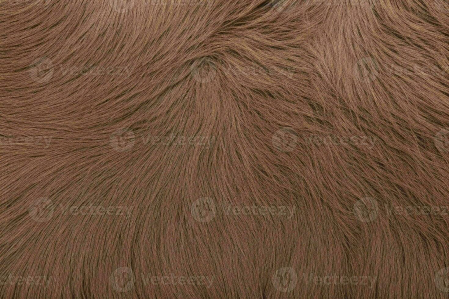 AI generated Close up brown fur pattern wool texture background. Pro Photo