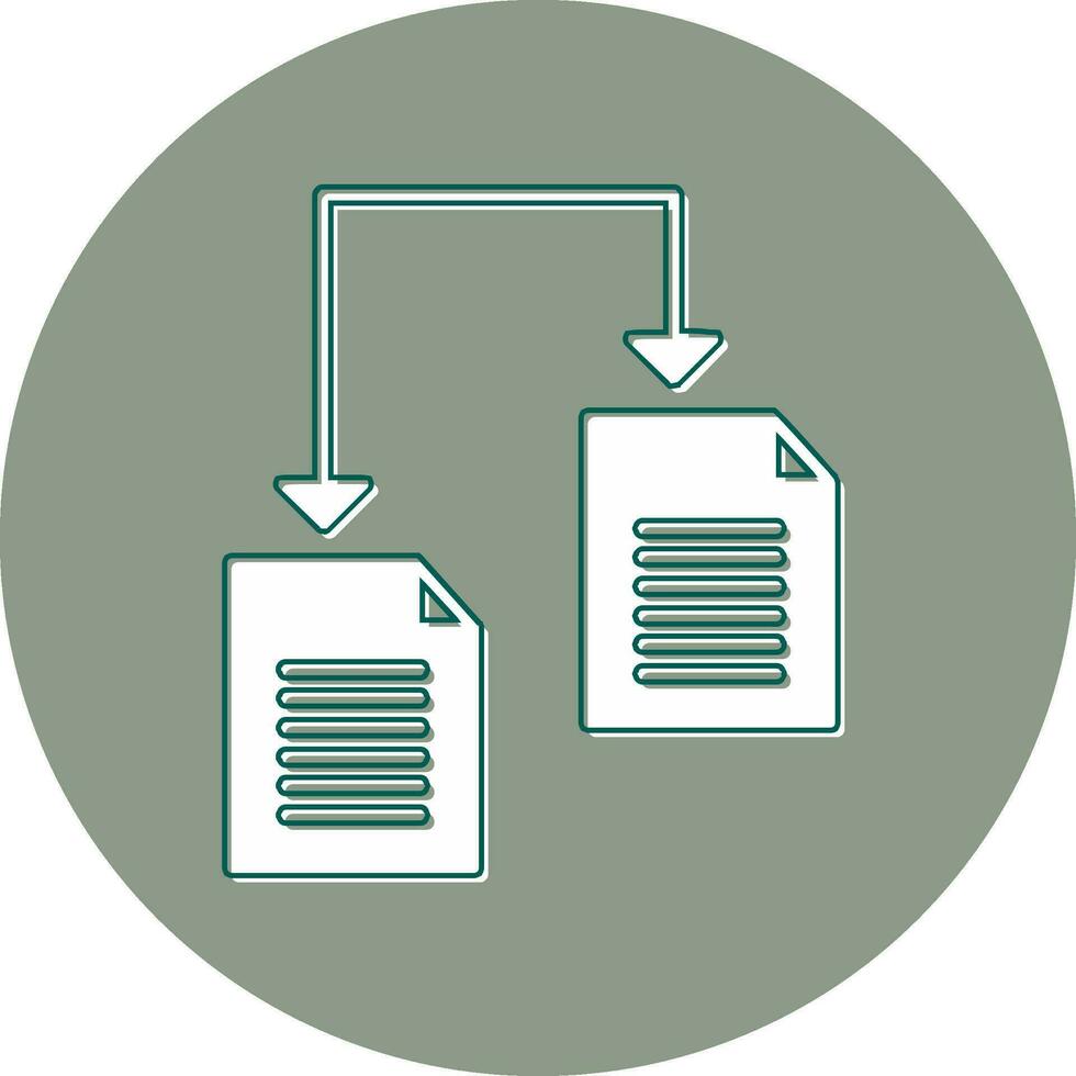 File Sharing Vector Icon