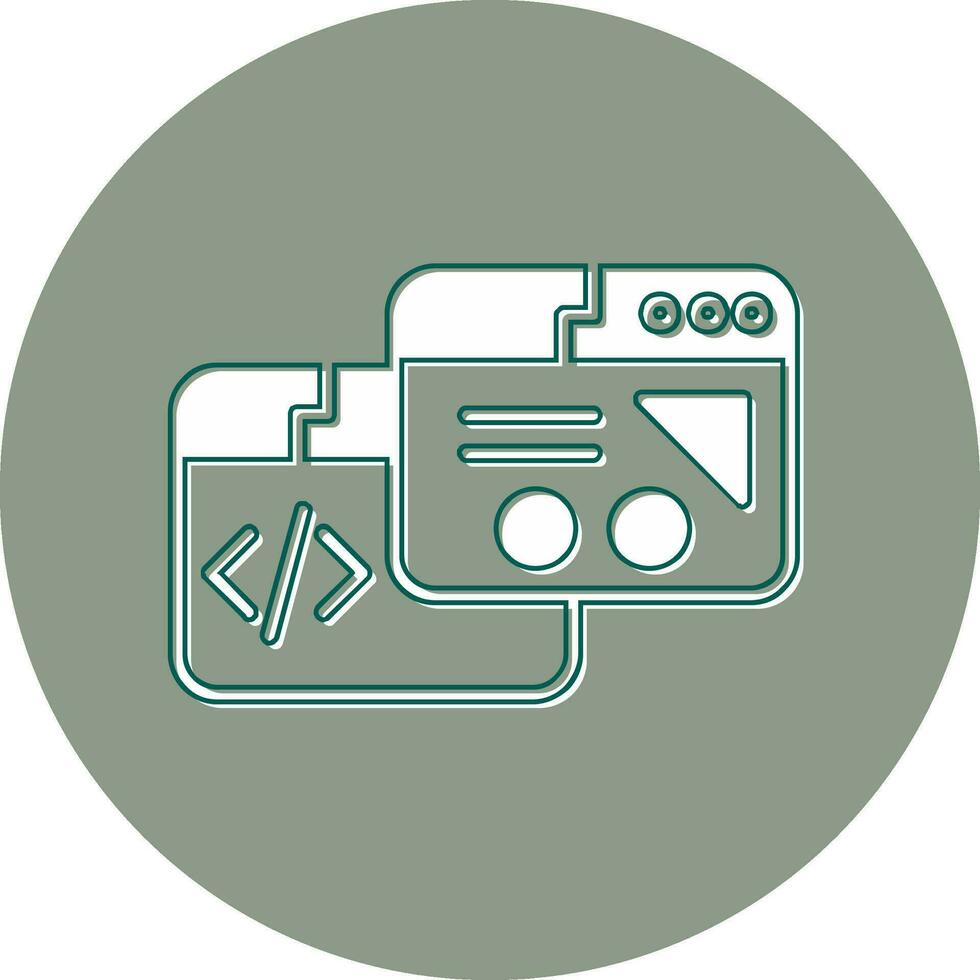 Pop Up Vector Icon