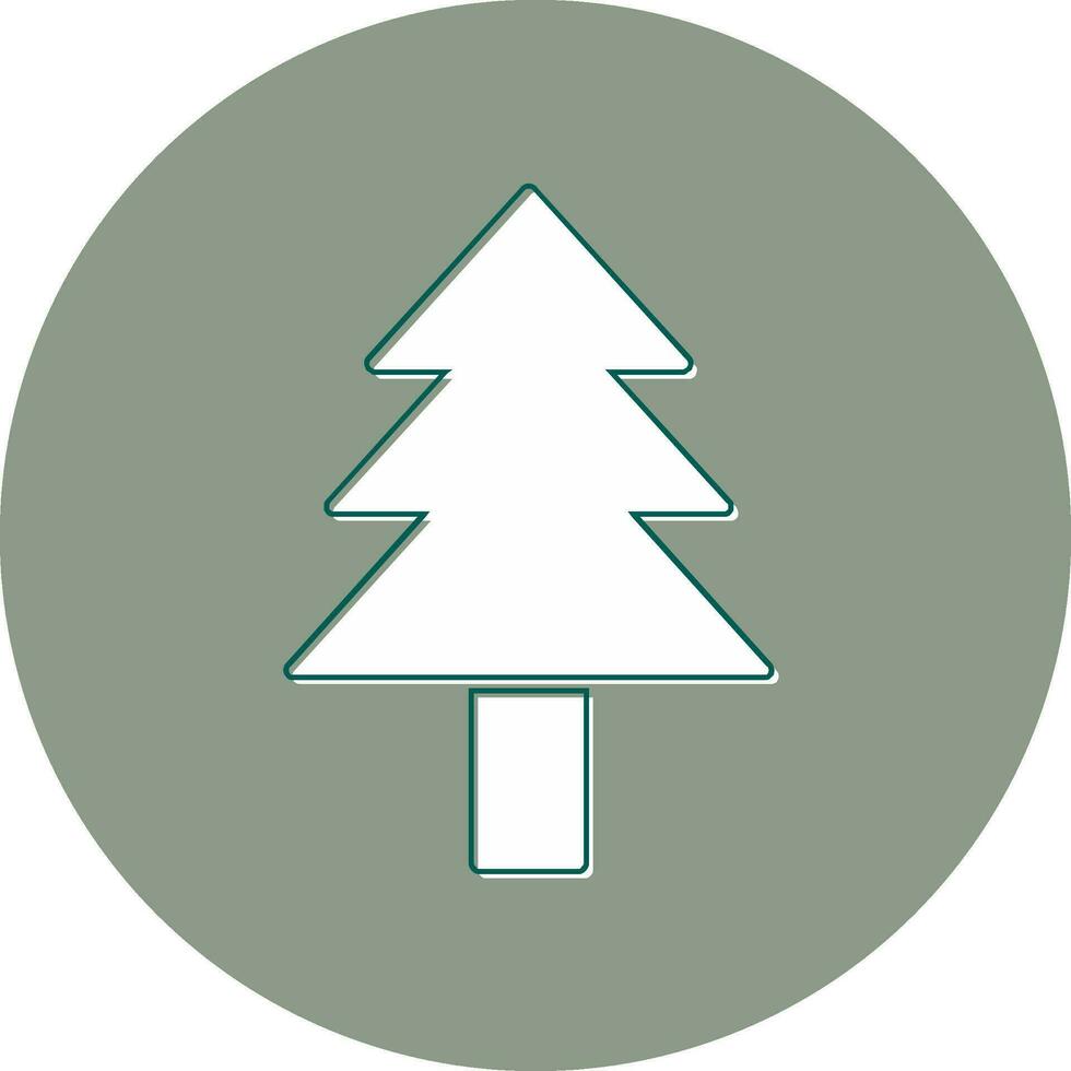 Pine tree Vector Icon