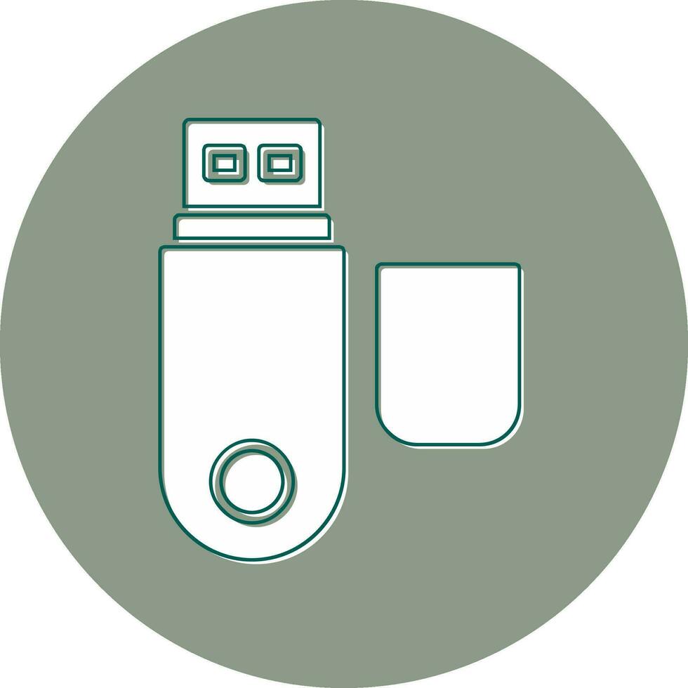 Pendrive Vector Icon