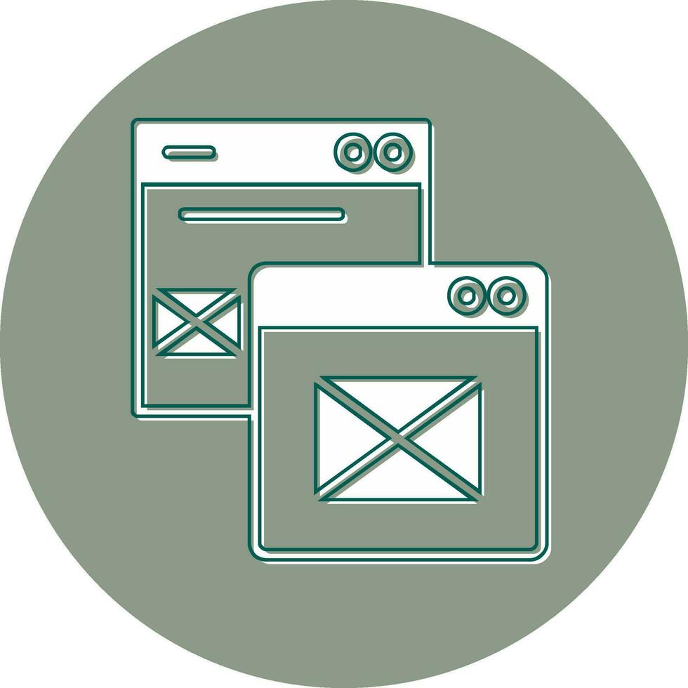 Landing Page Vector Icon