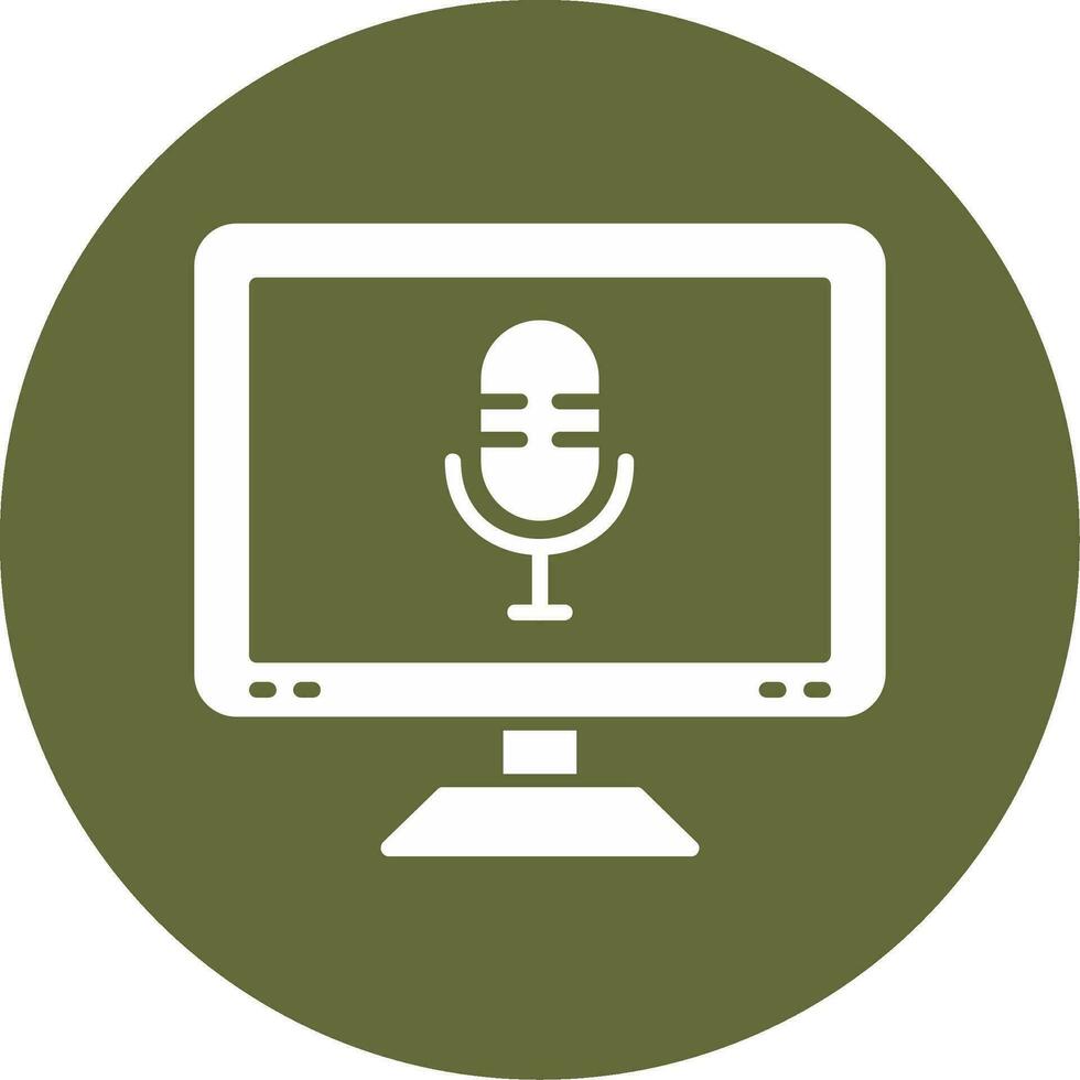 Microphone Vector Icon