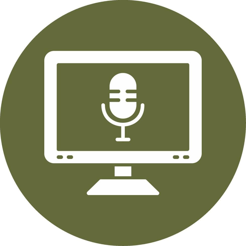 Microphone Vector Icon