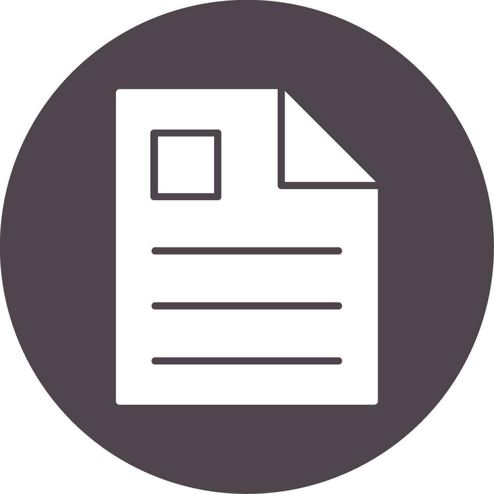 Contact Page Vector Icon