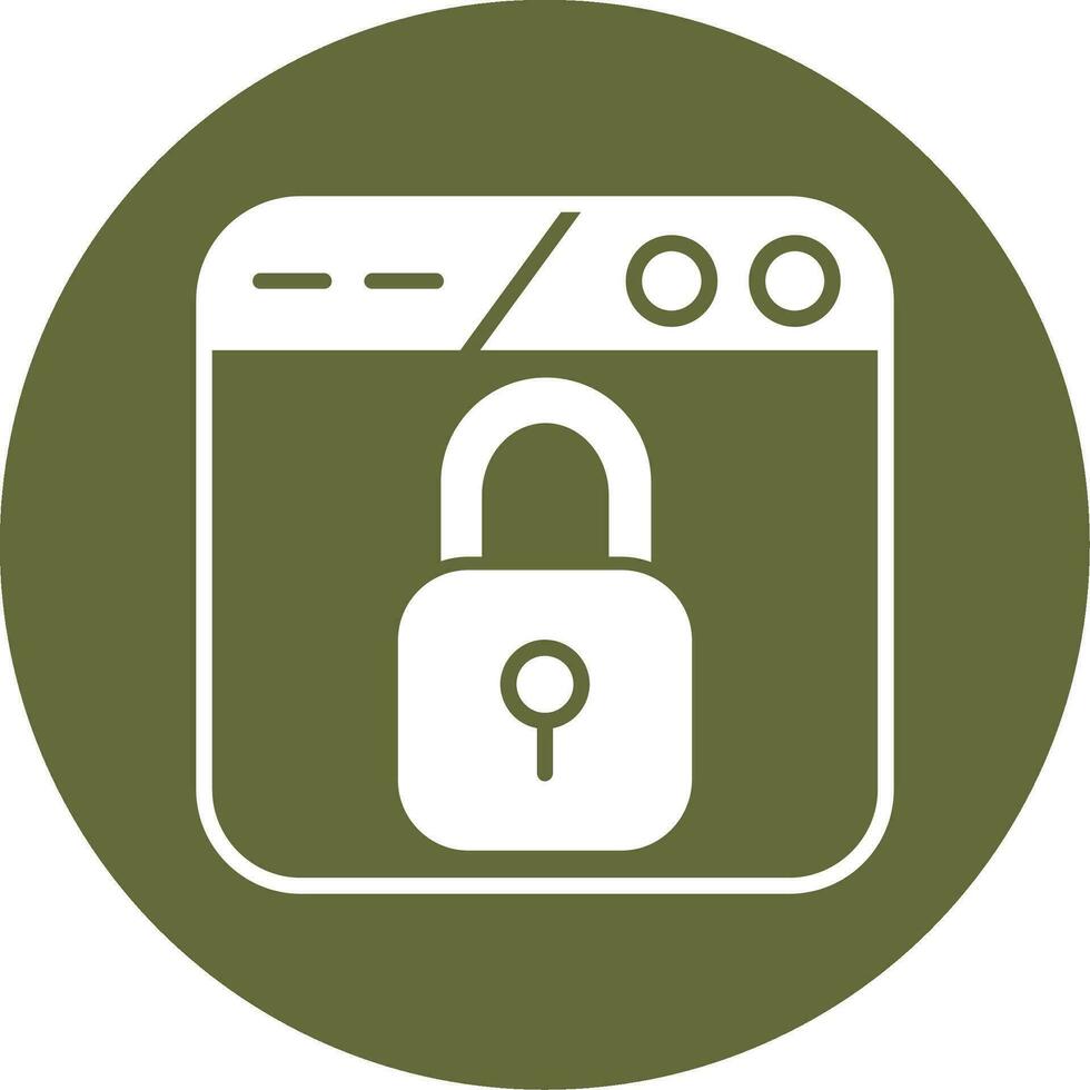 icono de vector de seguridad